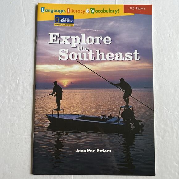 National Geographic Reading Expeditions Explore the Southeast Paperback Book - Picture 1 of 11